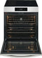30" Front Control Induction Range with Stone-Baked Pizza