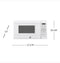 Ge® 0.7 Cu. Ft. Spacemaker® Countertop Microwave Oven