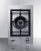12" Wide 1-Burner Gas Cooktop In Stainless Steel