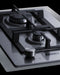15" Wide 2-Burner Gas Cooktop In Stainless Steel