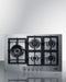 30" Wide 5-Burner Propane Gas Cooktop In Stainless Steel