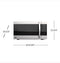 Countertop Microwave Oven, 2.2 Cu. Ft.,Sensor, Smart, 1100W