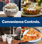Ge® 0.7 Cu. Ft. Capacity Countertop Microwave Oven