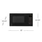Ge® 0.9 Cu. Ft. Capacity Countertop Microwave Oven