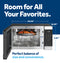 Ge® 1.0 Cu. Ft. Capacity Countertop Convection Microwave Oven With Air Fry