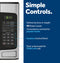 Ge® 1.1 Cu. Ft. Capacity Countertop Microwave Oven
