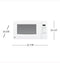 Ge® 1.4 Cu. Ft. Countertop Microwave Oven