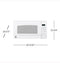 Ge® 2.0 Cu. Ft. Capacity Countertop Microwave Oven