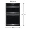 27" Electric Wall Oven and Microwave Combination with 15+ Ways To Cook