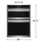 30" Electric Wall Oven and Microwave Combination with 15+ Ways To Cook