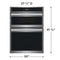 30" Electric Wall Oven and Microwave Combination with Stone-Baked Pizza