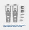 Ge® Dishwasher With Front Controls