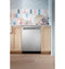Ge® Energy Star® Front Control With Stainless Steel Interior Dishwasher With Sanitize Cycle