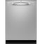 Ge® Energy Star® Fingerprint Resistant Top Control With Stainless Steel Interior Dishwasher With Sanitize Cycle