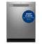 Ge® Energy Star® Fingerprint Resistant Top Control With Stainless Steel Interior Dishwasher With Sanitize Cycle