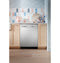 Ge® Energy Star® Fingerprint Resistant Top Control With Stainless Steel Interior Dishwasher With Sanitize Cycle