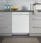 Ge® Energy Star® Ada Compliant Stainless Steel Interior Dishwasher With Sanitize Cycle