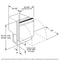 Ge® Energy Star® Ada Compliant Stainless Steel Interior Dishwasher With Sanitize Cycle