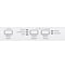 Ge® Energy Star® Ada Compliant Stainless Steel Interior Dishwasher With Sanitize Cycle