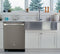 Top Control with Stainless Steel Interior Dishwasher with Sanitize Cycle & Dry Boost with Fan Assist