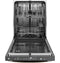 Ge® Energy Star® Fingerprint Resistant Top Control With Stainless Steel Interior Dishwasher With Sanitize Cycle