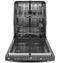 Ge® Energy Star® Fingerprint Resistant Top Control With Stainless Steel Interior Dishwasher With Sanitize Cycle