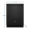 Ge® Energy Star® Top Control With Stainless Steel Interior Dishwasher With Sanitize Cycle