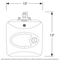 Ge® 2.5 Gallon Electric Point Of Use Water Heater