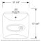 Ge® 6 Gallon Electric Point Of Use Water Heater