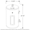Ge® 10 Gallon Electric Point Of Use Water Heater