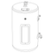 Ge® 10 Gallon Electric Point Of Use Water Heater