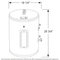 Ge® 18 Gallon Electric Point Of Use Water Heater