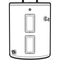 Ge® 26 Gallon Top Port Lowboy Electric Water Heater