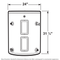 Ge® 26 Gallon Side Port Lowboy Electric Water Heater