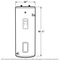 Ge® Smart 30 Gallon Tall Electric Water Heater