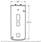 Ge® 40 Gallon Short Electric Water Heater
