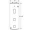 Ge® 50 Gallon Tall Electric Water Heater