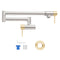 Autograph Edition Gemini Pot Filler In Brushed Nickel And Champagne Bronze