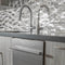 Gemini Pull Down Single Handle Kitchen Faucet In Brushed Nickel