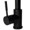 Autograph Edition Gemini Pull Down Single Handle Kitchen Faucet In Matte Black