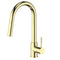 Autograph Edition Gemini Pull Down Single Handle Kitchen Faucet In Polished Gold