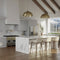 Autograph Edition Gemini Pull Down Single Handle Kitchen Faucet In Polished Gold