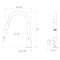 Gemini Touchless Kitchen Faucet In Brushed Nickel