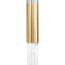 Autograph Edition Gemini Pull Down Single Handle Kitchen Faucet In Brushed Nickel And Champagne Bronze