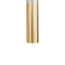 Autograph Edition Gemini Pull Down Single Handle Kitchen Faucet In Brushed Nickel And Champagne Bronze