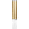 Autograph Edition Gemini Pull Down Single Handle Kitchen Faucet In Brushed Nickel And Champagne Bronze