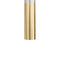 Autograph Edition Gemini Pull Down Single Handle Kitchen Faucet In Brushed Nickel And Champagne Bronze