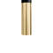 Autograph Edition Gemini Pull Down Single Handle Kitchen Faucet In Matte Black And Champagne Bronze