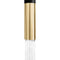 Autograph Edition Gemini Pull Down Single Handle Kitchen Faucet In Matte Black And Champagne Bronze