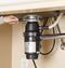 Disposall® 1/3 Hp Continuous Feed Garbage Disposer - Corded